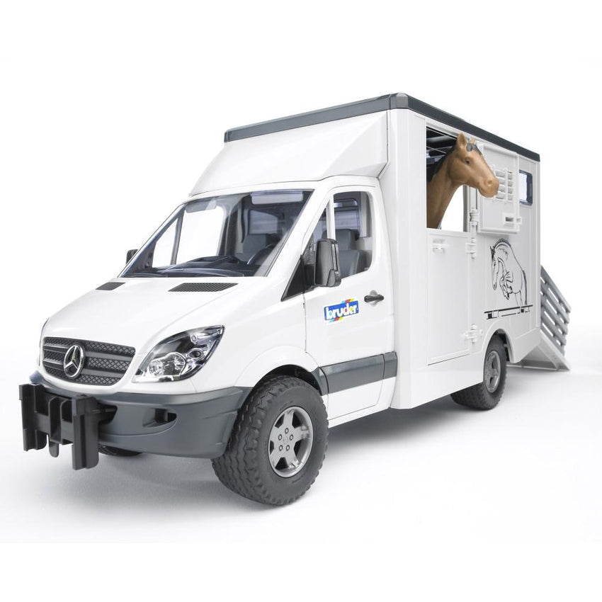 BRUDER Mercedes Benz Sprinter animal transporter 1:16