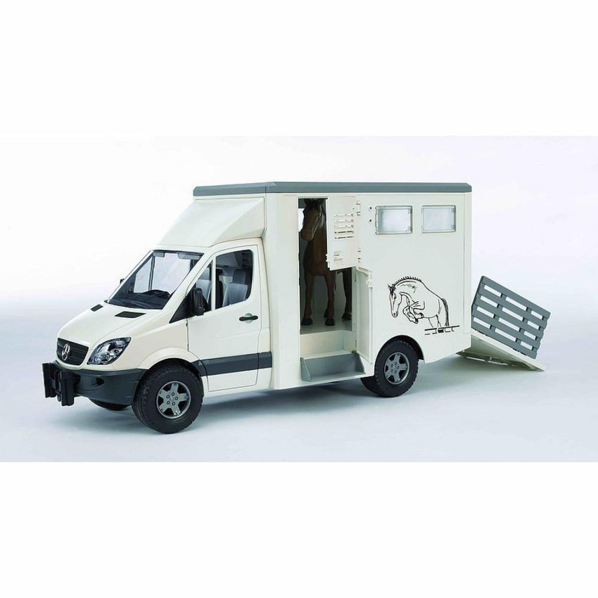 BRUDER Mercedes Benz Sprinter animal transporter 1:16