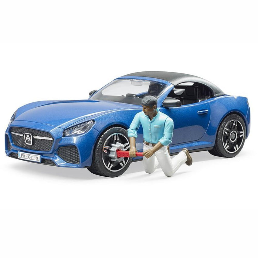 BRUDER Roadster with driver 1:16