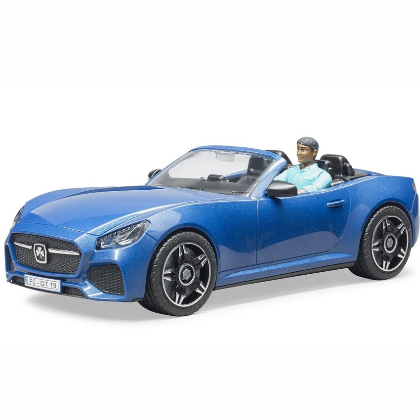 BRUDER Roadster with driver 1:16