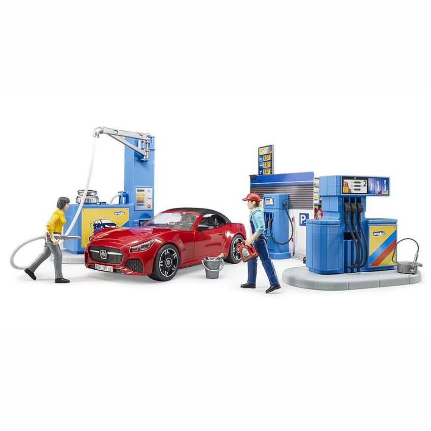 BRUDER Petrol Station and Car Wash