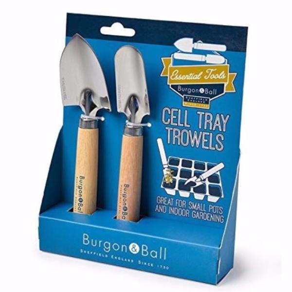BURGON & BALL Essential Tools - Cell Tray Gardening Trowels
