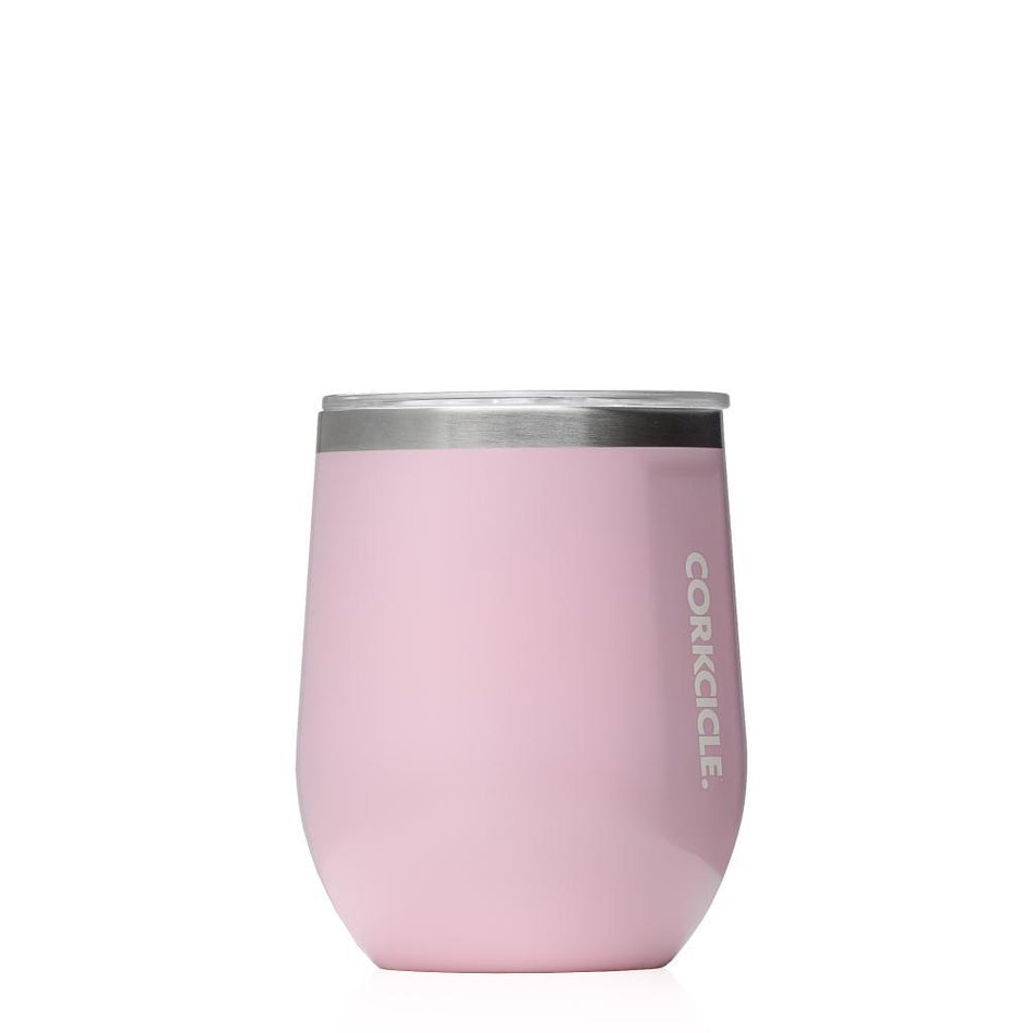 CORKCICLE Stainless Steel Insulated Stemless 12oz  (355ml) - Rose Quartz **CLEARANCE**