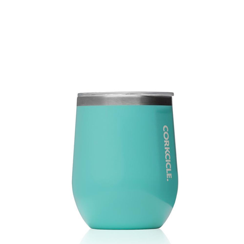 CORKCICLE Stainless Steel Insulated Stemless 12oz (355ml) -Turquoise *