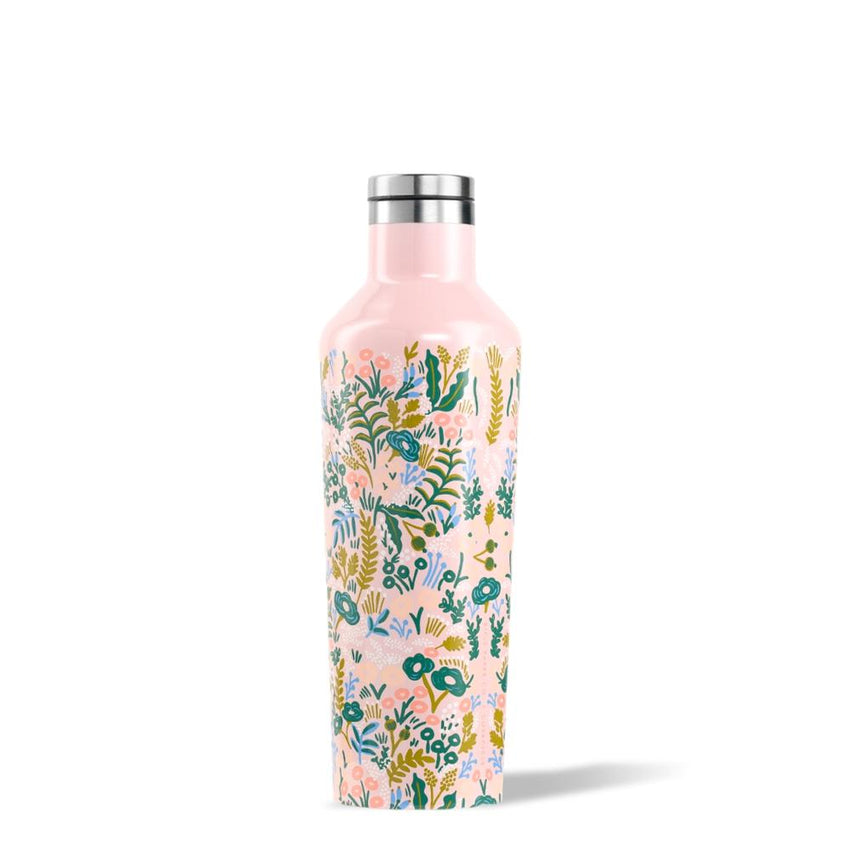 CORKCICLE x RIFLE PAPER CO. Stainless Steel Insulated Canteen 16oz (47