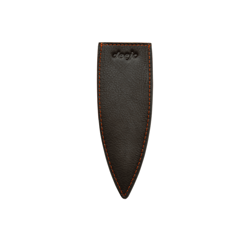 DEEJO Leather Sheath for 37g Knife - Mocca Black