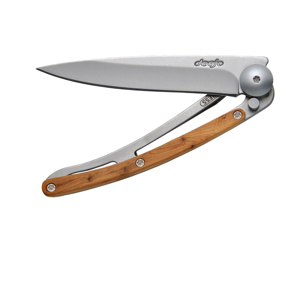 DEEJO Classic Wood Knife 27g - Juniper
