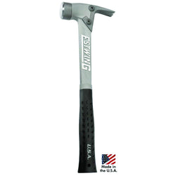 ESTWING 14oz Smooth Face AL-PRO BLACK Hammer - SHOCK REDUCTION GRIP - ALBK