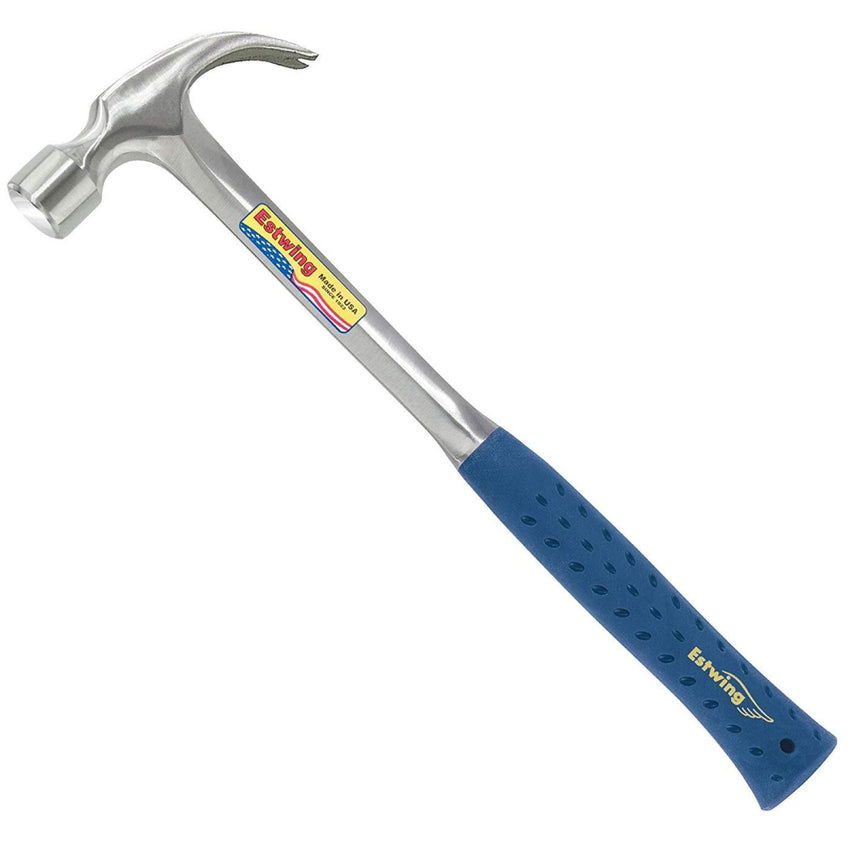 ESTWING Curve Claw Long Handle Framing Hammer 22oz Smooth Face - E3-22