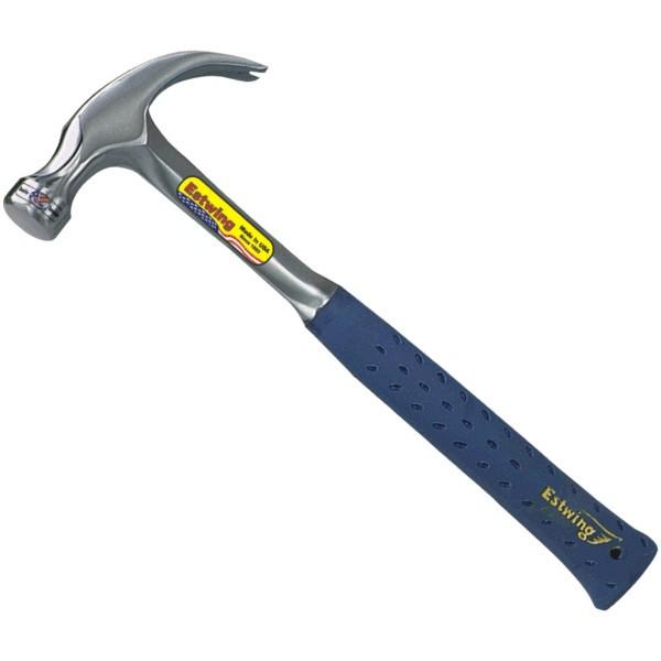 Estwing Claw Hammer 16oz - SHOCK REDUCTION GRIP