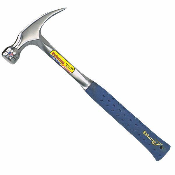 ESTWING 20oz Straight Claw Rip Hammer - SHOCK REDUCTION GRIP - E3-20S
