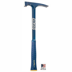 ESTWING BIG FACE 22oz Brick Hammer, Long Handle - SHOCK REDUCTION GRIP
