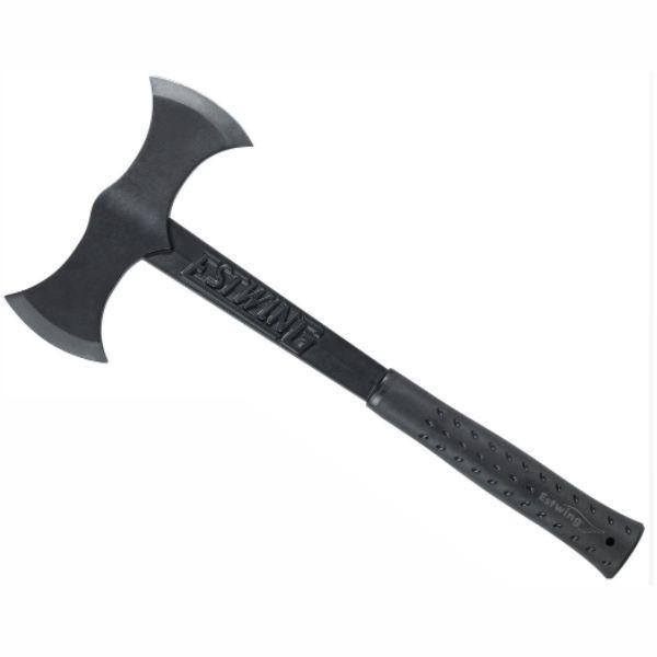 Estwing BLACK EAGLE Double Bit Axe - Nylon Vinyl Shock Reduction Grip