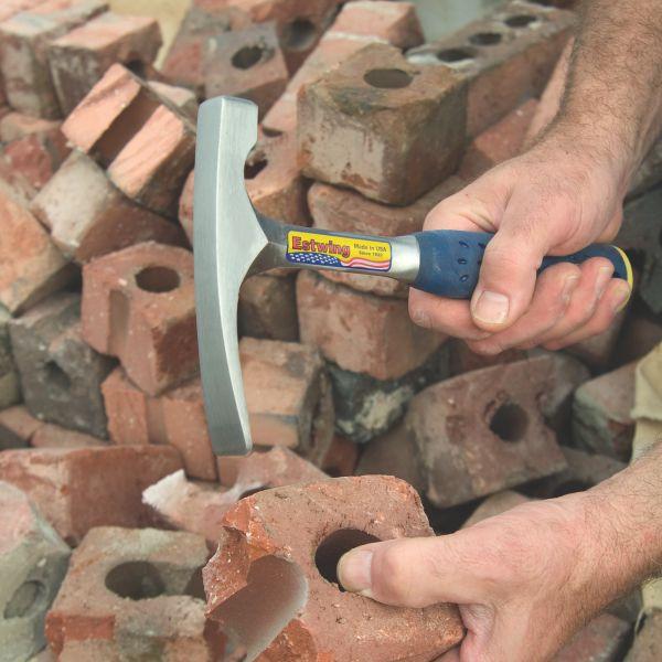 Estwing Brick Hammer - SHOCK REDUCTION GRIP