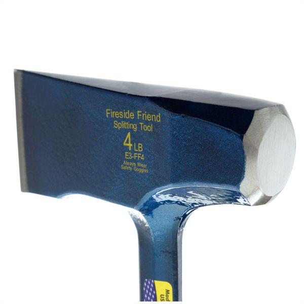 ESTWING FIRESIDE FRIEND Splitting Tool with Sheath - N.V.S.R Grip