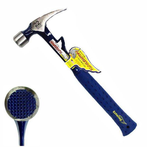 Ultra Series Estwing 12-oz Smooth Face Steel Head Rubber