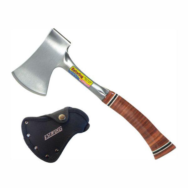 Estwing Sportsman Axe with Sheath - Leather Grip