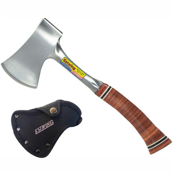 Estwing Sportsman Axe with Sheath - Leather Grip