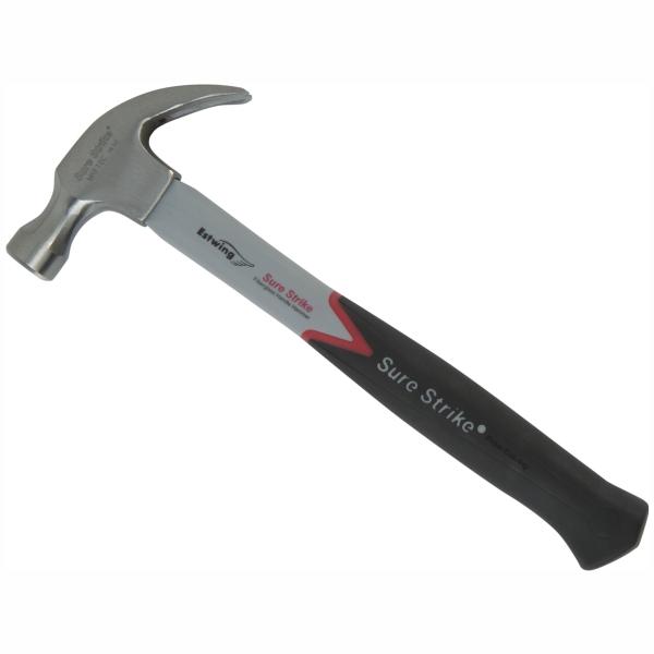 ESTWING Sure Strike Curved Claw Hammer - Fibreglass 20oz