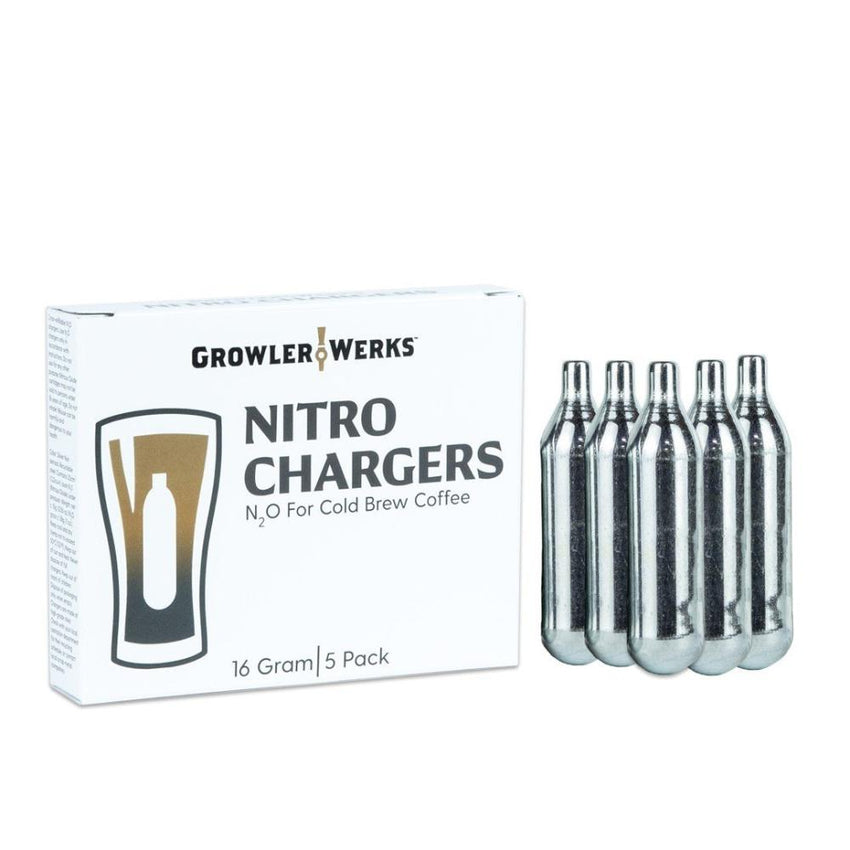 GROWLERWERKS uKeg Nitro Cold Brew Coffee Maker Nitro-Chargers