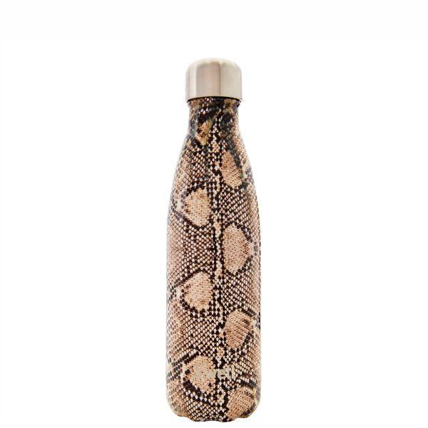 S'WELL Insulated Stainless Steel Bottle EXOTICS Collection 500ml - Sand Python