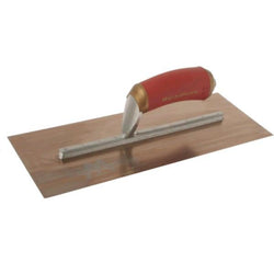 MARSHALLTOWN Finishing Trowel PERMASHAPE® Golden Stainless Steel - DURASOFT Handle - 13GSFPD
