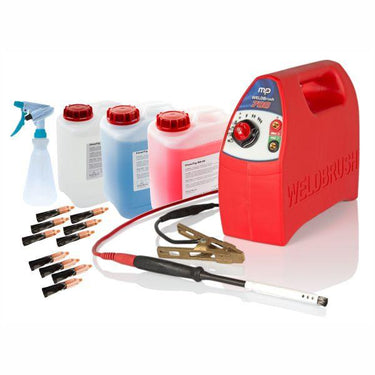 Profile view of MP700 WELDBrush Stainless Steel Weld Cleaning Starter Kit