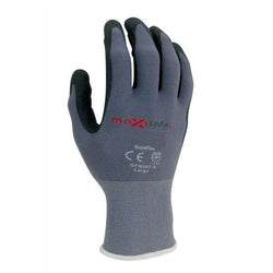 MAXISAFE 'SuperFlex' Nylon Glove, Superflex Nitrile Coating - Pair