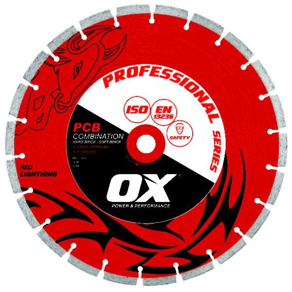 OX Pro PCB 50/50 Combination Segmented Diamond Blade - Brick Saw