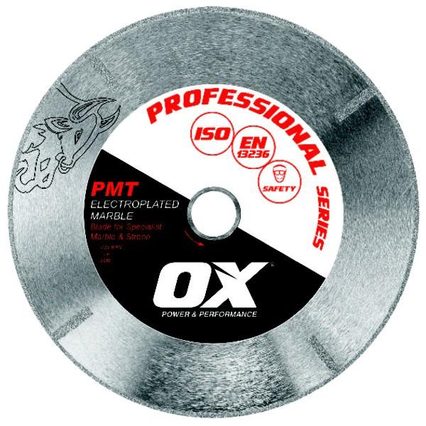 OX Pro PMT Electroplated Marble Diamond Blade