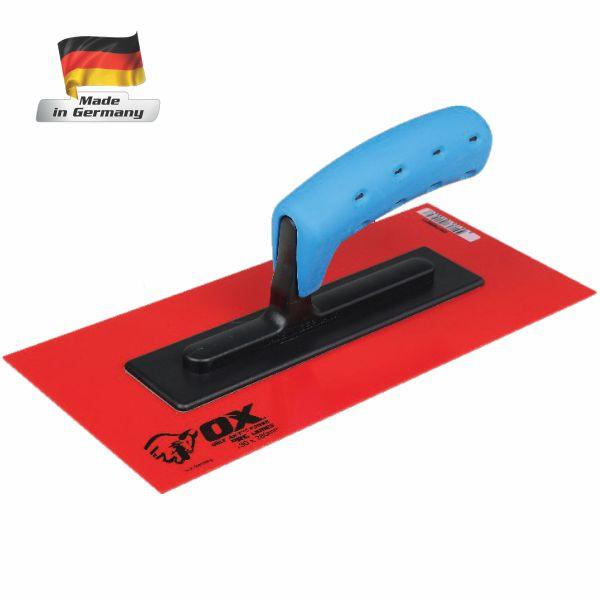 OX Pro Red Texture Finishing Trowel - German