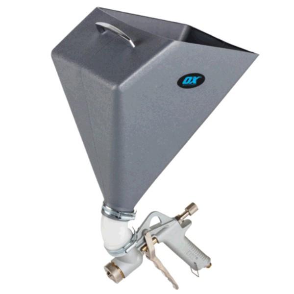 OX Trade Texture Spray Gun - Square Hopper