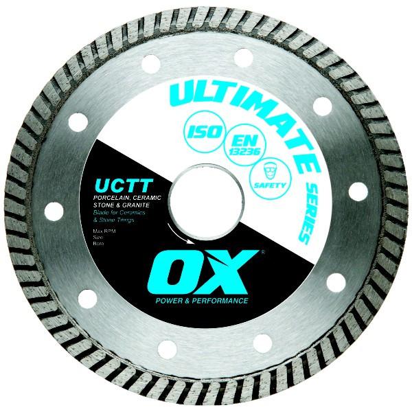 OX UCTT Fine Turbo Tiling Diamond Blade