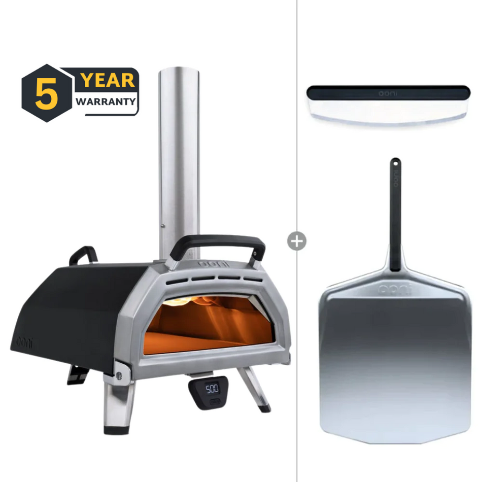 OONI Karu 16 Portable Wood Multi-Fuel Outdoor Pizza Oven Starter Kit **CLEARANCE**