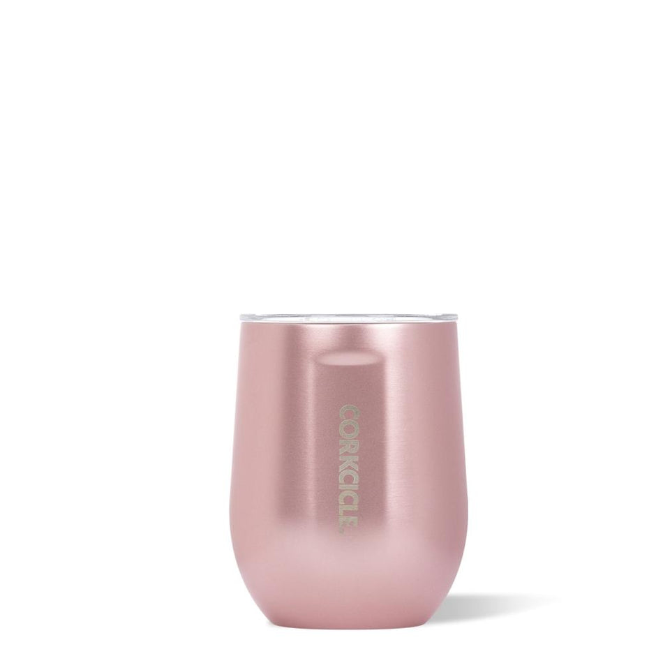 CORKCICLE Stainless Steel Insulated Stemless 12oz (355ml)  - Metallic Rose **CLEARANCE**