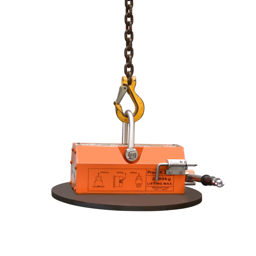 PRO-LIFT Steel Lifting Magnet for Sheet and Cylinder Lifts