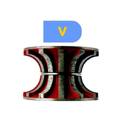 DTEC Profile Segmented Wheel - V **CLEARANCE**