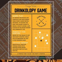 REFINERY & Co Drinkopoly Board Game**CLEARANCE**