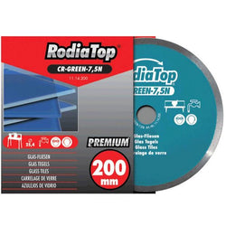 RODIA Diamond Blade Continuous Rim - For Glass Cutting