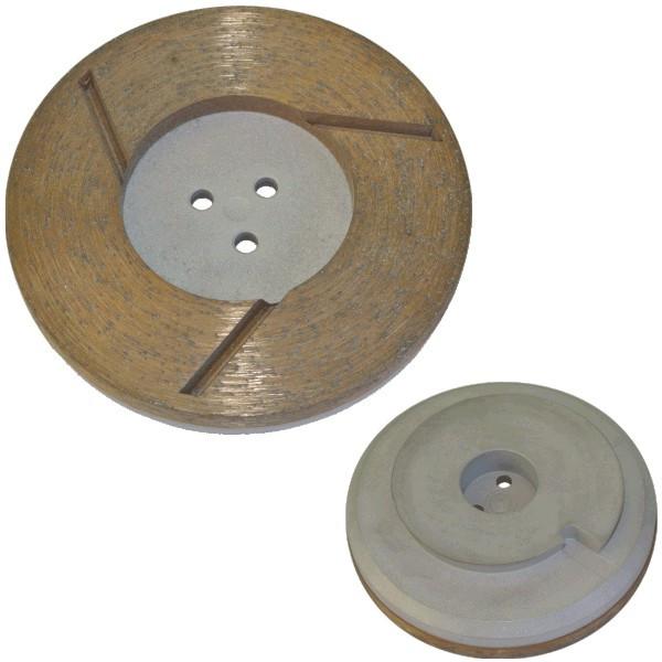 STONEX Bronze Diamond Edge Cup Wheel - Snail Lock - 100mm Diameter