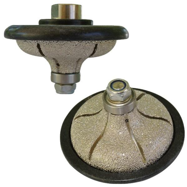 STONEX Hand Profile Wheel - Vacuum Brazed - "F" Profile - M14