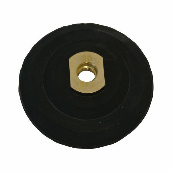 STONEX Rubber Backed Vacuum Brazed Polishing Pads - 100mm / 4" - M14