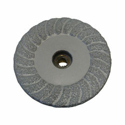 STONEX Rubber Backed Vacuum Brazed Polishing Pads - 100mm / 4" - M14