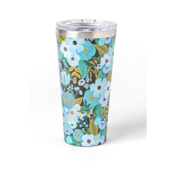 CORKCICLE x RIFLE PAPER CO. Stainless Steel Insulated Tumbler 16oz (470ml) - Garden Party Blue **Limited Stock**