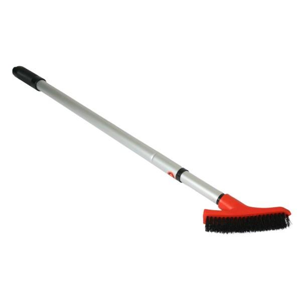 DTA Fast Clean Grout Brush with Telescopic Handle