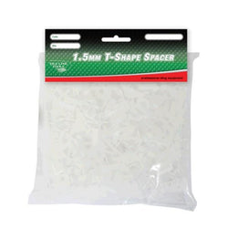 TILELINE Floor and Wall Deep T-Shape Tiling Spacers - 1.5mm