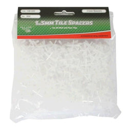 TILELINE Floor and Wall Tiling Cross Spacers - 1.5mm