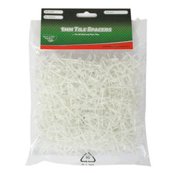 TILELINE Floor and Wall Tiling Cross Spacers - 1mm