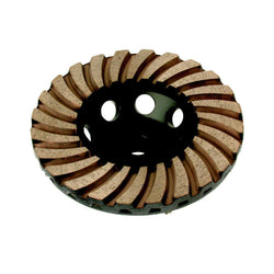 DTEC Turbo Professional Diamond Cup Wheel - Fine 120 grit 100mm **CLEARANCE**