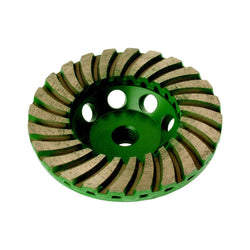 DTEC Turbo Professional Cup Wheel - Medium 60 grit 100mm Diameter **CLEARANCE**